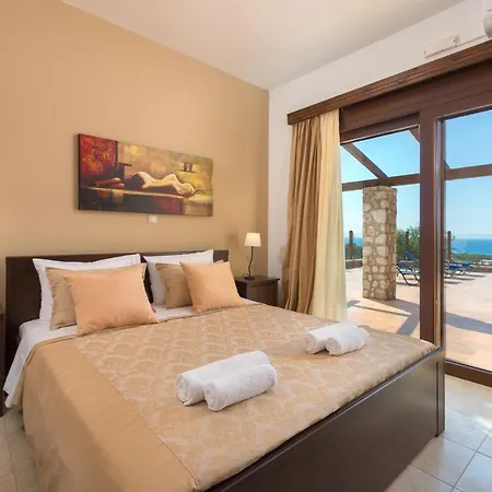 Butterfly With Stunning Sea And Valley Views Villa Theológos